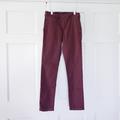 American Eagle Outfitters Pants & Jumpsuits | American Eagle Maroon Wine Skinny Pants | Color: Purple/Red | Size: 26