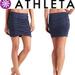 Athleta Skirts | Athleta Twisted Mini Space Dye Skirt Size Small | Color: Gray | Size: S