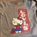 Levi's Shirts & Tops | Hello Kitty Levi’s Toddler Girl Graphic Tee | Color: Gray/Red | Size: 2tg