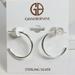 Giani Bernini Jewelry | Giani Bernini .925 Sterling Silver Hoop Earrings | Color: Silver | Size: Os