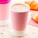 Restaurantware 16 Oz Light Paper Coffee Cup - Ripple Wall - 3 1/2" X 3 1/2" X 5 1/2" - 500 Count Box in Pink | Wayfair RWA0280LP