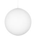 Latitude Run® Ailet 1 - Light Single Globe Pendant Glass in White | 8 H x 8 W x 8 D in | Wayfair B0EBA32BEACF4BB8BA85E2BCFC5293C5