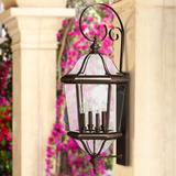 Hinkley Augusta 38 3/4" High Copper Bronze Outdoor Wall Lamp