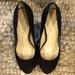 Nine West Shoes | Nwot Nine West Black Peep Toe High Heels | Color: Black | Size: 7.5