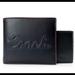 Coach Bags | Authentic Coach Calf Leather 2 In 1 Wallet/Card/Id | Color: Black/Brown | Size: 4 1/4" (L) X 3 3/4" (H) X 3/4" (W)