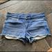 American Eagle Outfitters Shorts | American Eagle (Ae) Shortie Jean Shorts! | Color: Blue/White | Size: 8