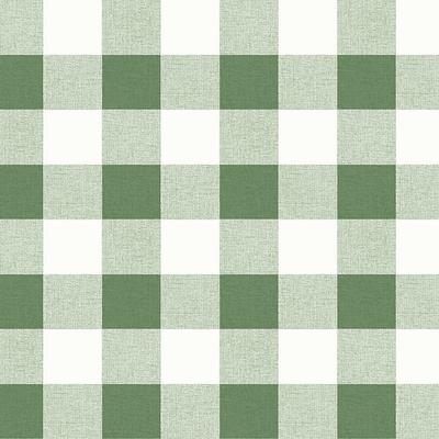 Sweet Gingham Wallpaper - Light Green - Ballard Designs