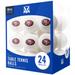 San Francisco 49ers 24-Count Logo Table Tennis Balls