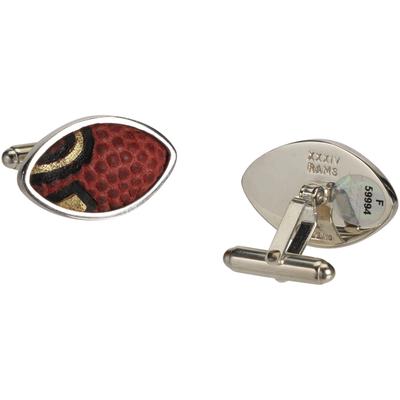 Tokens and Icons St. Louis Rams Super Bowl XXXIV Game-Used Football Cuff Links