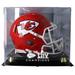 Kansas City Chiefs Super Bowl LIV Champions Golden Classic Helmet Logo Display Case