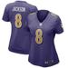 Women's Nike Lamar Jackson Purple Baltimore Ravens Alternate Game Player Jersey