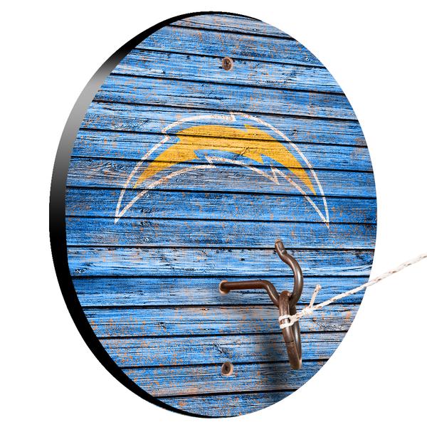 los-angeles-chargers-weathered-design-hook-and-ring-game/