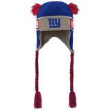 Preschool Royal New York Giants Wordmark Ears Trooper Knit Hat