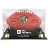 NFL Fantasy Football Champion Golden Classic Team Logo Display Case with Mirror Back
