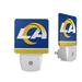 Los Angeles Rams Stripe Design Nightlight 2-Pack