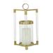 Juniper + Ivory 18 In. x 11 In. Contemporary Lantern Gold Stainless Steel - Juniper + Ivory 91035