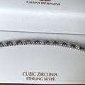Giani Bernini Jewelry | Cubic Zirconia Sterling Silver Bracelet New In Box | Color: Blue/Silver | Size: Os