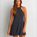 American Eagle Outfitters Dresses | American Eagle Women’s Black High Neck Swing Dress | Color: Black/White | Size: Xxs