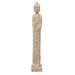 Juniper + Ivory 32 In. x 5 In. Eclectic Sculpture Beige Polystone Buddha - Juniper + Ivory 44669