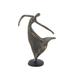 Juniper + Ivory 12 In. x 8 In. Traditional Sculpture Brass Polystone Dancer - Juniper + Ivory 58355