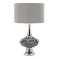 Juniper + Ivory 27 In. x 16 In. Traditional Table Lamp Silver Glass - Juniper + Ivory 39993