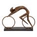 Juniper + Ivory 11 In. x 14 In. Industrial Sculpture Brown Polystone Bicycle - Juniper + Ivory 58265