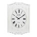 Juniper + Ivory 31 In. x 22 In. Farmhouse Wall Clock White Wood - Juniper + Ivory 70131