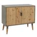 Juniper + Ivory 34 In. x 39 In. Modern Cabinet Brown Wood - Juniper + Ivory 44378