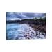 East Urban Home Hana Rocky Coast by Dennis Frates - Wrapped Canvas Photograph Print Canvas in Black/Blue/Gray | 12 H x 18 W x 1.5 D in | Wayfair