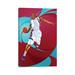East Urban Home Basketball by Nikita Abakumov - Wrapped Canvas Graphic Art Print Canvas | 12 H x 8 W x 0.75 D in | Wayfair