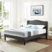 Trent Austin Design® Kempst 46.9" Steel Bed Frame Metal in Gray | 46.9 H x 62.4 W x 82.7 D in | Wayfair 3B7CA853EAF74B2D864C7CC39ECA044A