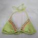 American Eagle Outfitters Swim | *3 For $15* Nwot American Eagle Tie Back Bikini Top | Color: Yellow | Size: M