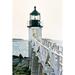 Breakwater Bay Lighthouse Views I by Rachel Perry Photograph Print on Canvas Canvas, Wood | 20 H x 14 W x 1 D in | Wayfair