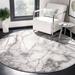 Gray 63 x 0.47 in Indoor Area Rug - Wade Logan® Swindle Abstract Grey/Silver Area Rug | 63 W x 0.47 D in | Wayfair 478A35C13F0B4E6FAACE82FA0729AE62