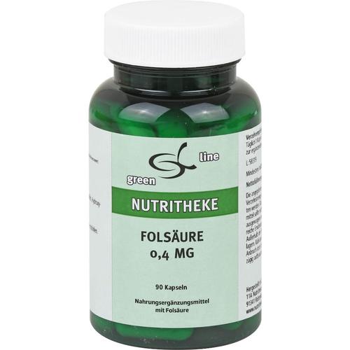 11 A Nutritheke – FOLSÄURE 0,4 mg Kapseln Mineralstoffe