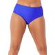 Plus Size Women's Mid-Rise Full Coverage Swim Brief by Swimsuits For All in Electric Iris (Size 22)