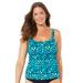 Plus Size Women's Flared Tankini Top by Swimsuits For All in La Quinta (Size 18)