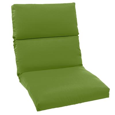 Universal Chair Cushion by BrylaneHome in Willow Patio Seat Pad for All Types of Outdoor Chairs