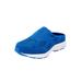 Extra Wide Width Men's KingSize Slip-on Sneaker by KingSize in Bright Blue (Size 10 1/2 EW)