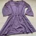 American Eagle Outfitters Dresses | American Eagle Long Sleeve Dress | Color: Purple | Size: L