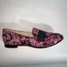 Kate Spade Shoes | Kate Spade New York Size 7.5 Pink/Black Brocade | Color: Black/Pink | Size: 7.5