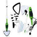 Electric Cleaner Floor Hot Steam Mop 10-in-1 Cleaner for Hardwood, Tile, Laminate Floors, Glass, Fabric, Metal, Carpet, Power Washer Hand Steamer with 3.5m Long Power Cord & 10 Accessories