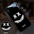 Shoous LED Flash Call Light Case Coque en verre du Guatemala Coque pour iPhone 13 Pro Max 12 mini