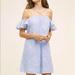 Anthropologie Dresses | Anthropologie Hd In Paris Dayflower Dress | Color: Blue | Size: L