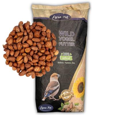 Lyra Pet - 25 kg ® Erdnusskerne mit Haut Neue Ernte