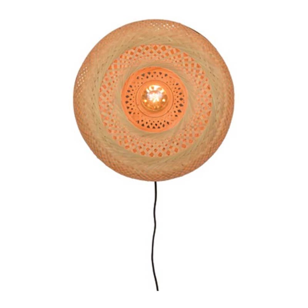 Applique murale en bambou naturel D40