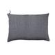 Coussin Lin pur lavé Bleu Pierre 50x70