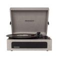 Platine vinyle portable avec Bluetooth gris