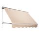 Store banne manuel inclinable beige