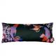 Coussin imprimé les poissons koï made in france violet 22x58